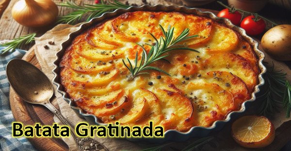 Batata gratinada